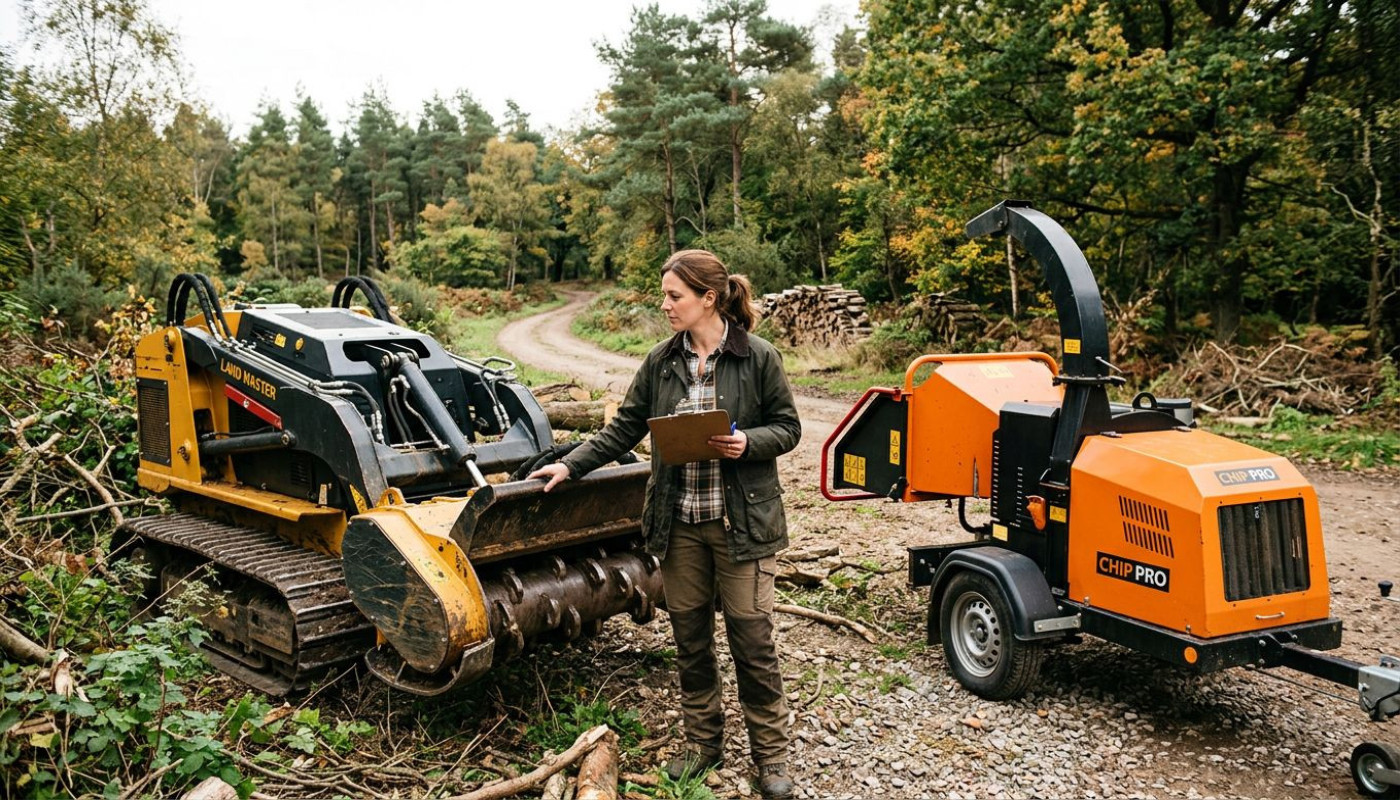 Choosing Between Mulchers And Chippers For Efficient Land Management?